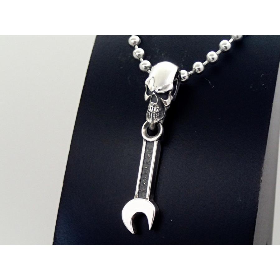 ペンダント スパナ レンチ スカル 工具 工具モチーフ シルバー925