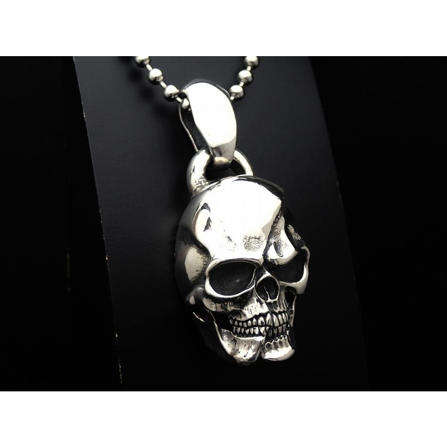 シルバー925 ペンダント BIGサイズ 大きい 髑髏 スカルペンダント