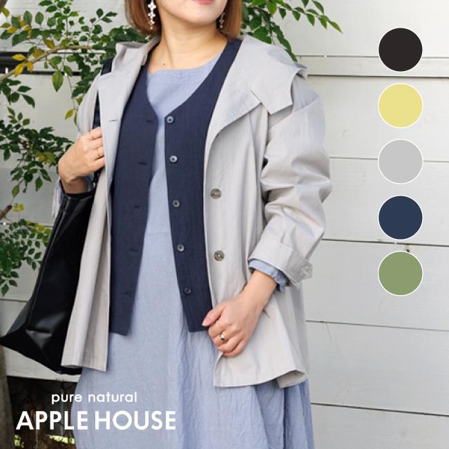 アップルハウス ソートシャツジャケット トップス 羽織 アウター