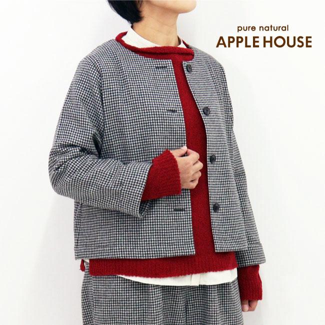 APPLE HOUSE アップルハウス ステートシャツジャケット 長袖 ノー 