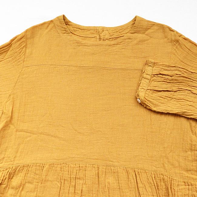 APPLE HOUSE（アップルハウス） ロイトワンピース 後染め 長袖 : APPLE