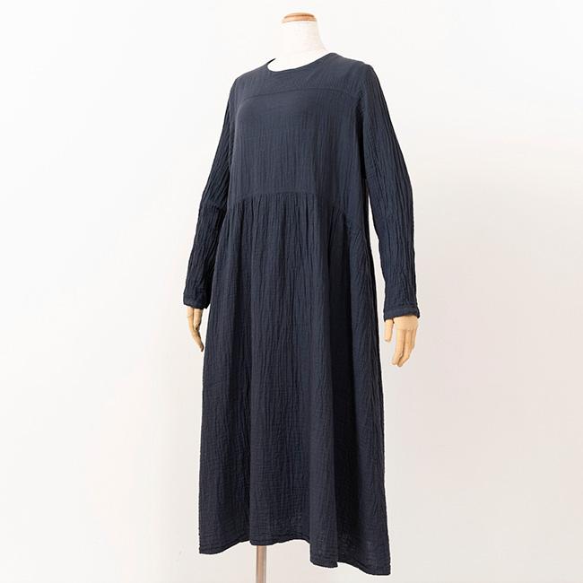 APPLE HOUSE（アップルハウス） ロイトワンピース 後染め 長袖 : APPLE