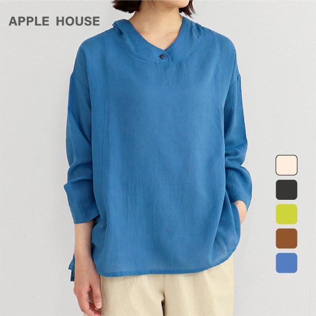 APPLE HOUSE（アップルハウス） コモルシャツ フード プルオーバー