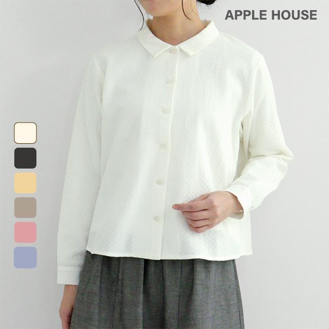 APPLE HOUSE（アップルハウス） イープシャツ 羽織り 長袖 : APPLE