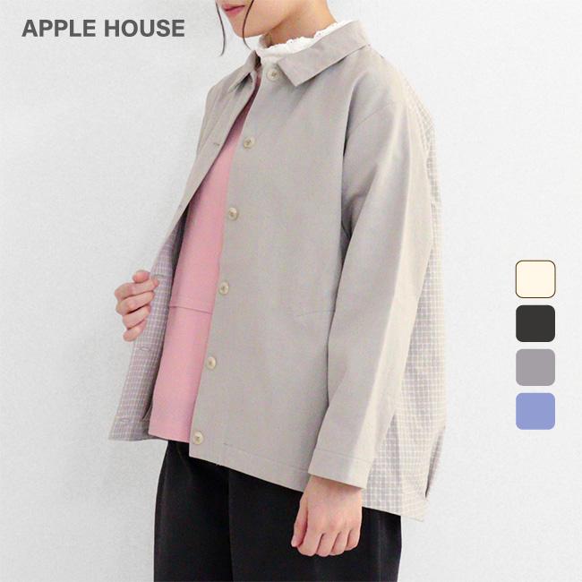 APPLE HOUSE（アップルハウス） ウノンシャツジャケット 長袖 羽織り 