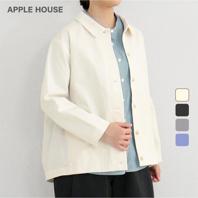 APPLE HOUSE（アップルハウス） ウノンシャツジャケット 長袖 羽織り 