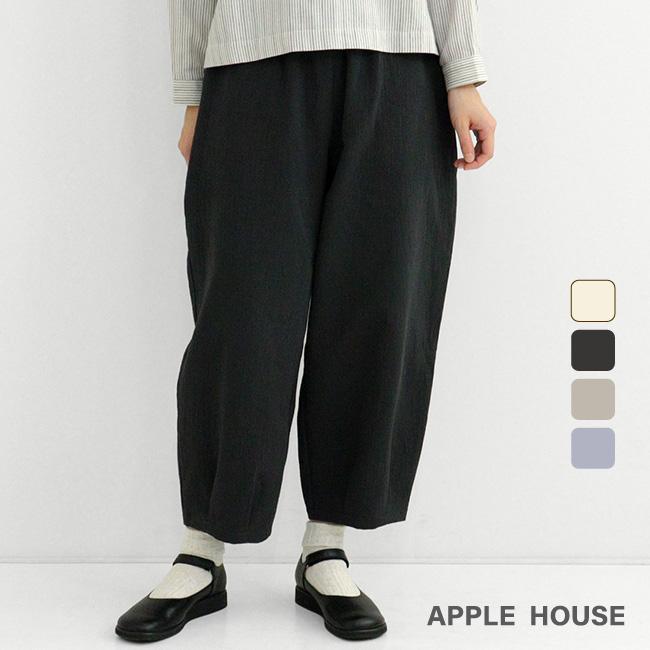 APPLE HOUSE（アップルハウス） ウーミンパンツ ウエストゴム : APPLE