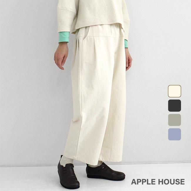 APPLEHOUSEアップルハウスデニムパンツ APPLE HOUSE（アップルハウス） エザットパンツ ウエストゴム : APPLE