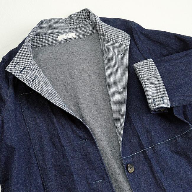 APPLE HOUSE（アップルハウス） AlaDeダークアウター（紺） ストレッチ