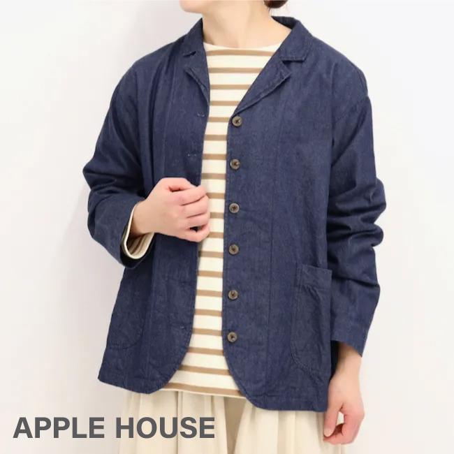 APPLE HOUSE（アップルハウス） Ala2-Deククシャツジャケット デニム