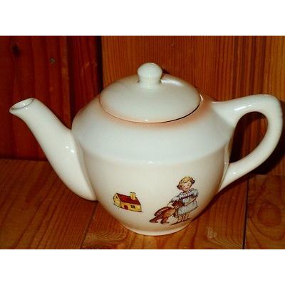 Many マニー プチメゾン ティーポット ポット DM プチメゾン 陶器