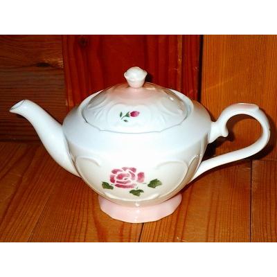 マニー ピンクローズシリーズ バラの花柄陶器食器セット