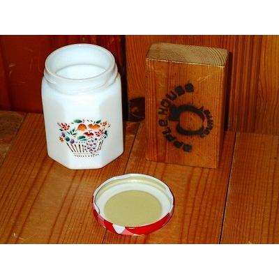 Many マニー 雑貨 プロヴァンス 瓶 ビン ガラス ミルクジャム瓶