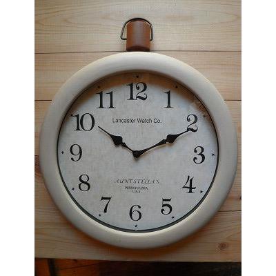 アントステラ 時計 壁掛け時計 ウォールクロック（ホワイト