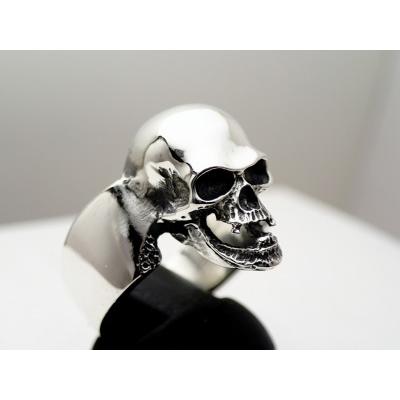 スカルリング スカル ドクロ 髑髏 ドクロの指輪 シルバーアクセサリー シルバーアクセ シルバー925 シルバーリング アライバルスカルリング Cs22 アップルハウスweb支店 通販 Yahoo ショッピング