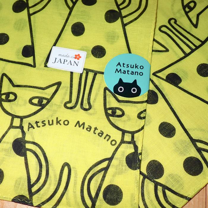 Atsuko Matano（アツコマタノ） マタノアツコ KIKI プリントハンカチ