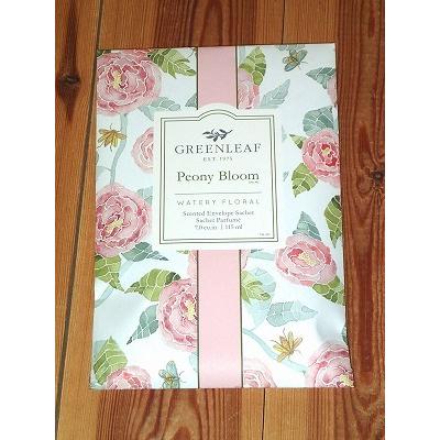 在庫限り サシェ 芳香剤 香り袋 匂い袋 アロマ フレグランス 香り 部屋の香り グリーンリーフ センツ フレッシュセンツlサイズ ピオニーブルーム