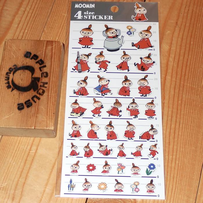 MOOMIN（ムーミン） 4サイズステッカー （リトルミイ） シール
