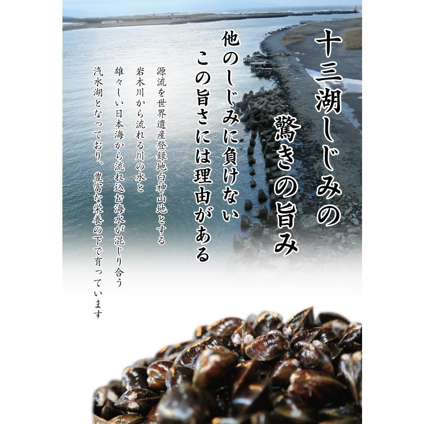 【青森県 十三湖 産 高級 活 しじみ 大粒 7kg（7キロ）】｜applejuice｜03