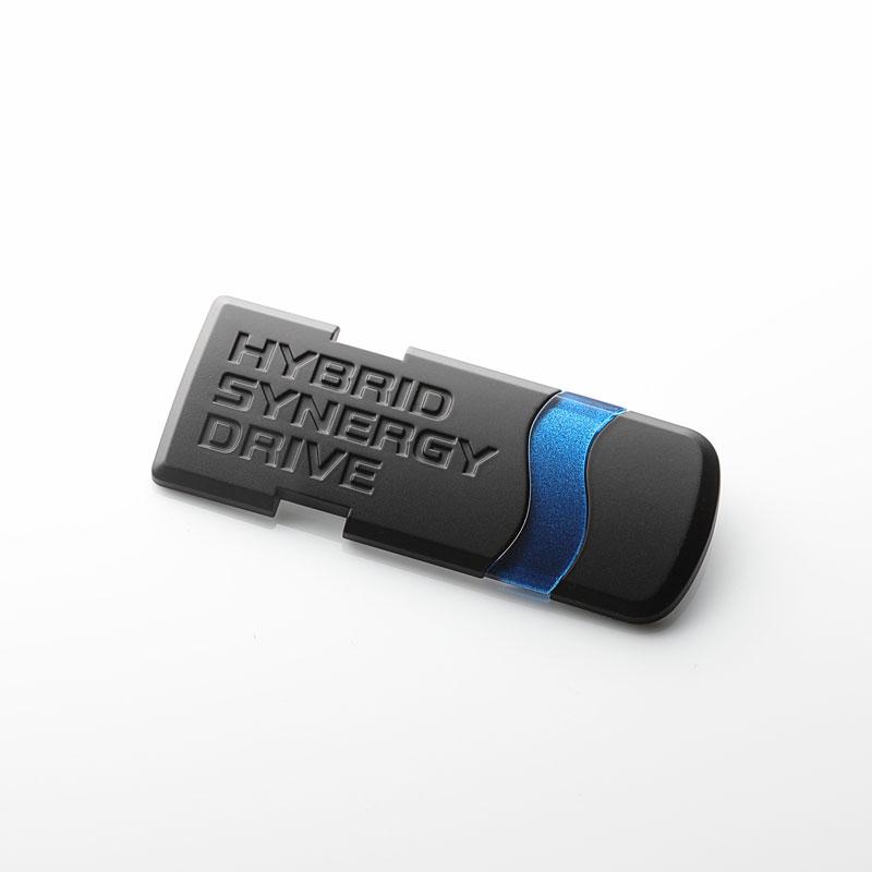 MBE 759-5158302 定価33,000円 新品タグ付 トヨタ カローラ用 マット ブラック エンブレム ハイブリッドシナジー