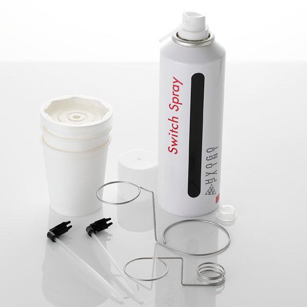 スイッチスプレー 単品 塗装ツール 120ml 簡単 塗装用スプレーアタッチメント 補修用品 カラー番号 エアブラシ SWITCH SPRAY | 