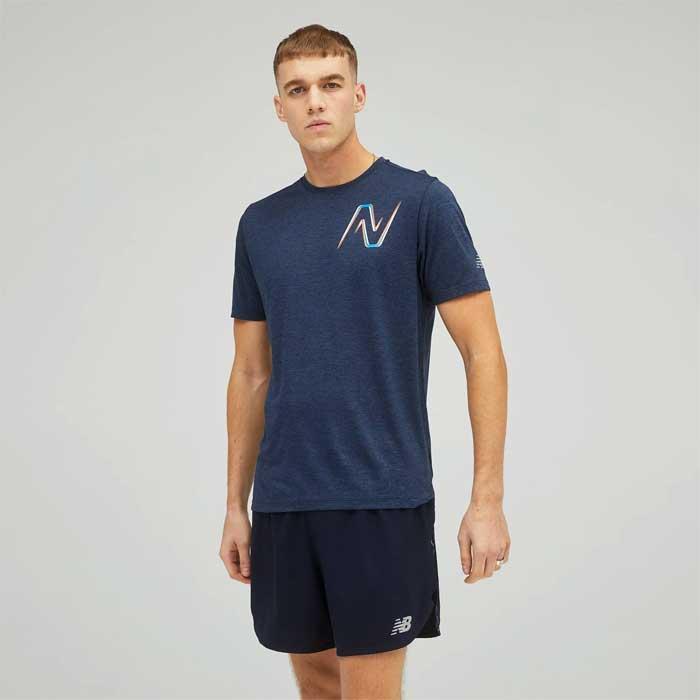 New Balance ニューバランス グラフィック ラン Ss Tシャツ メンズランニングウェア 22ss Wnb Amtecr Amtecr アップルスポーツ 通販 Yahoo ショッピング