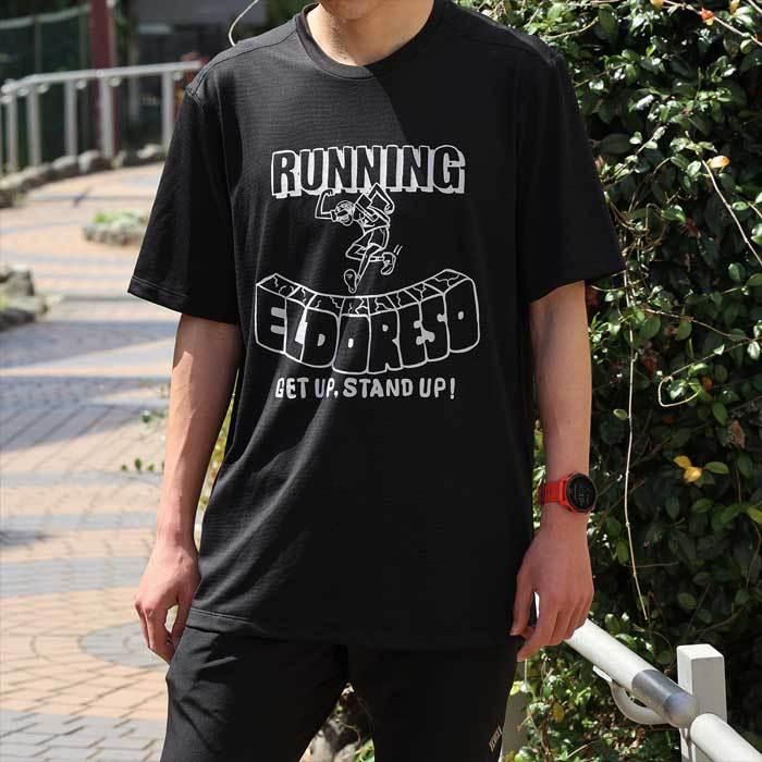 ELDORESO エルドレッソ Windmill T ランニング 2022SS(e1007612black)|applesp|08