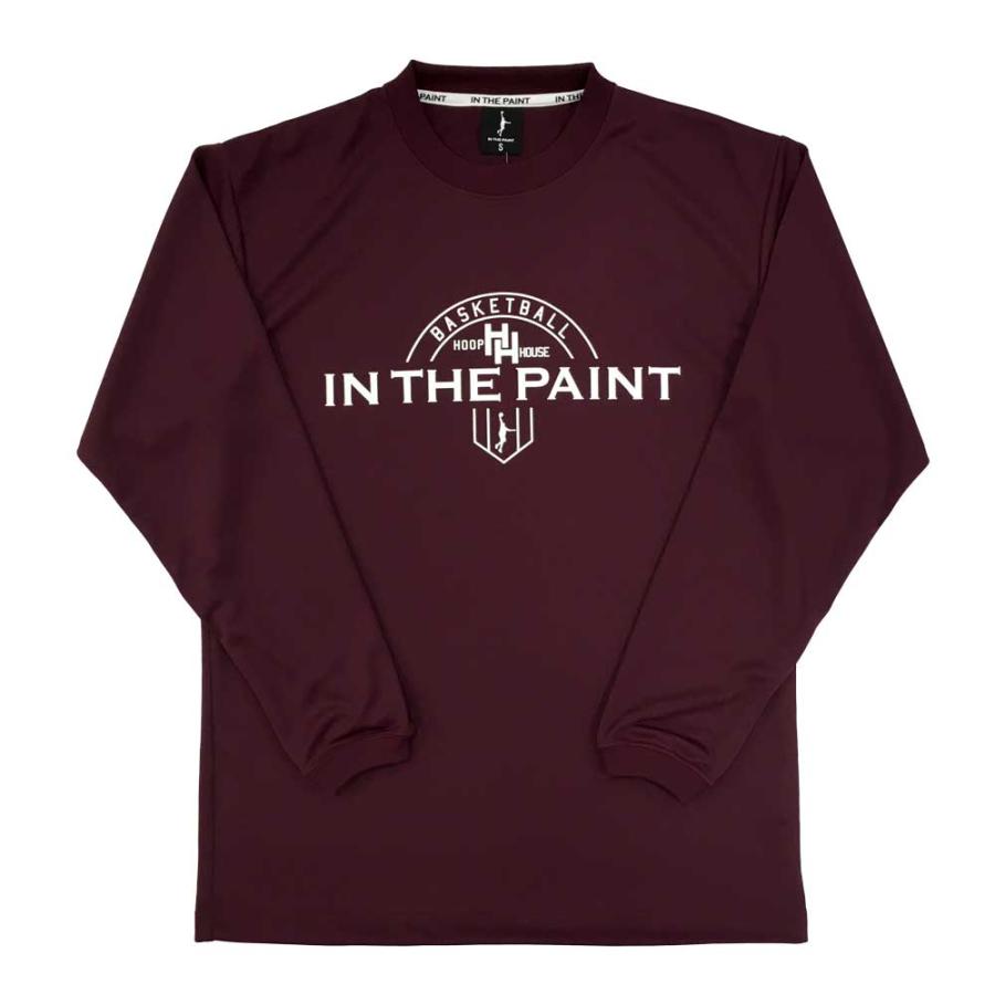 IN THE PAINT インザペイント フープハウスオリジナル ロンT 長袖Ｔシャツ バスケットボール ロングスリーブ itphh itpls(itp1655hh)  bwsns｜applesp｜10