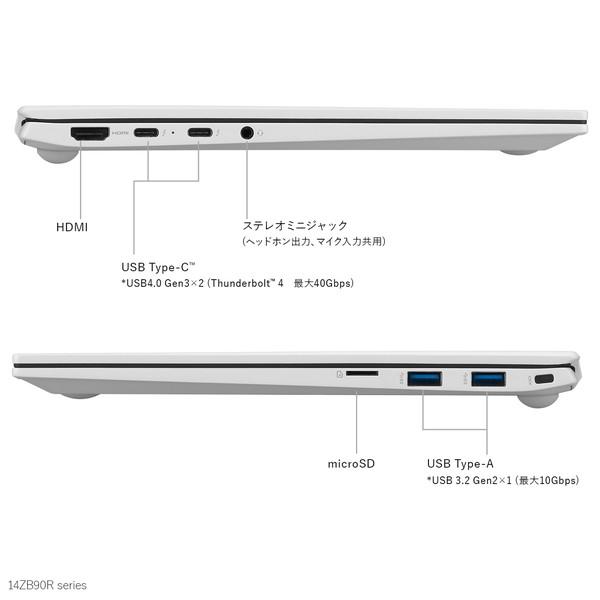 LG gram ノートPC 14Z90RU-GA54J 14インチ Core i5-1334U メモリ LG gram ノートPC 14Z90RU-GA54J 14インチ Core i5-1334U メモリ