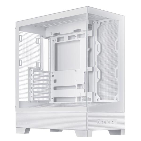 ASUS PCケース A31 WHITE ミドルタワー ATX/Micro-ATX/Mini-ITX/BTF対応 ホワイト -お取り寄せ- 0146-0197105798397-ds | ASUS | 01