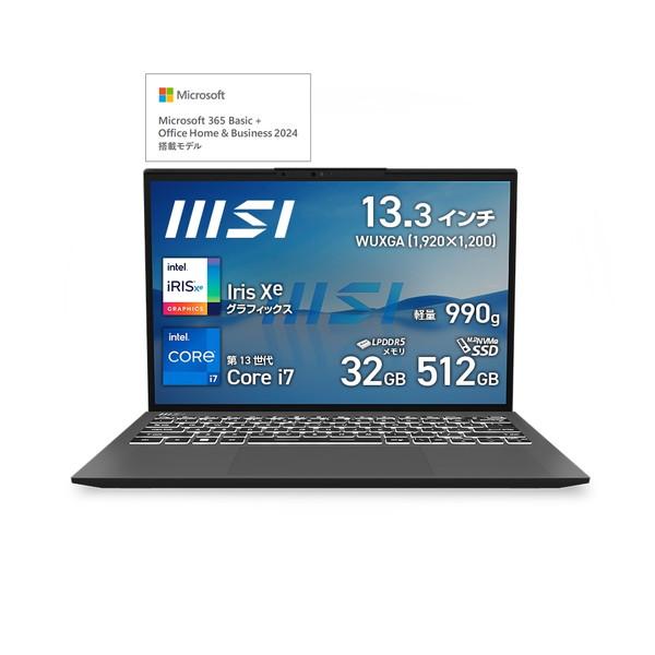 MSI ビジネスノートPC msi Prestige-13-A13M-5009JP 13.3インチ Core