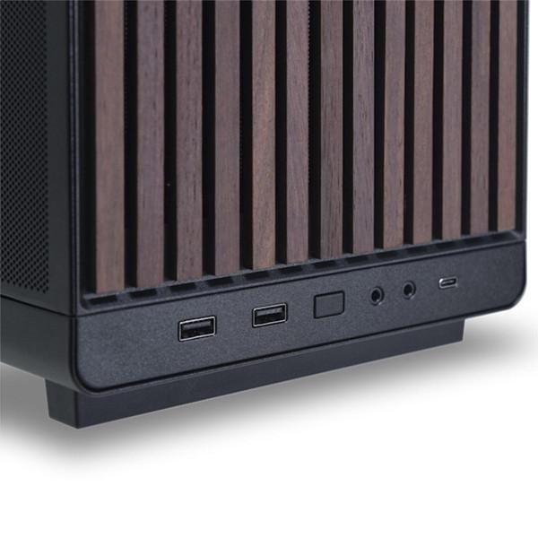 Lian Li PCケース A3-mATX-WD Micro-ATX対応 木製フロントパネル搭載