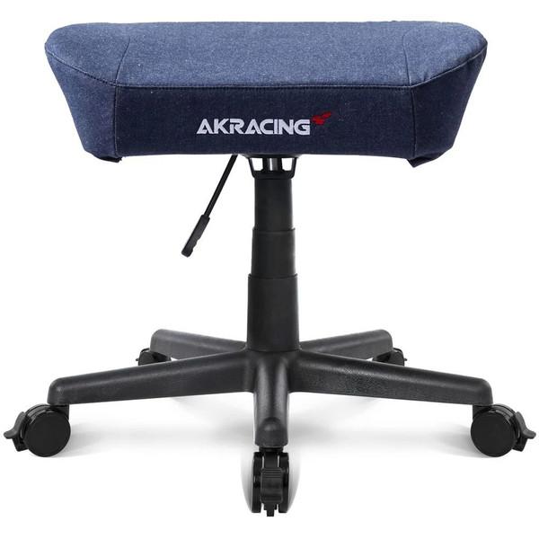 ゲーミングチェア AKRacing フットレスト Denim AKR-FOOTREST-DENIM 【代引・日時指定・キャンセル不可・北海道沖縄離島配送不可】 0342-4549584360729-ds | AKRacing | 01