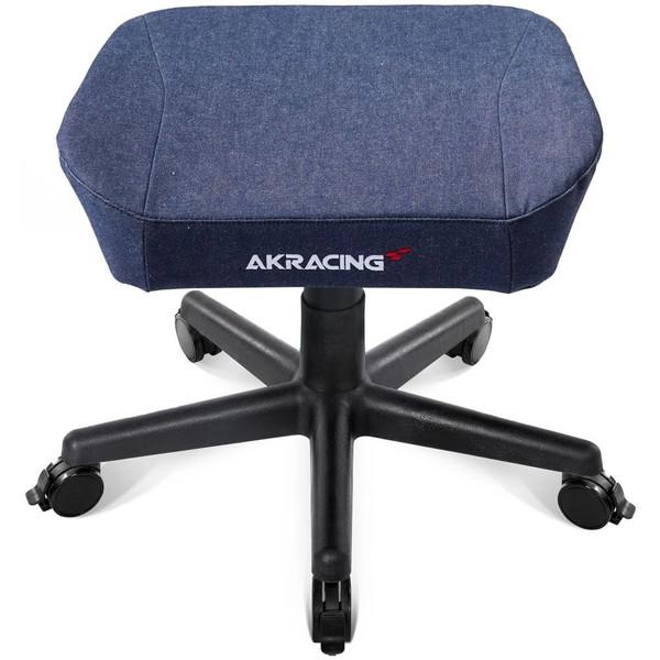 ゲーミングチェア AKRacing フットレスト Denim AKR-FOOTREST-DENIM 【代引・日時指定・キャンセル不可・北海道沖縄離島配送不可】 0342-4549584360729-ds | AKRacing | 03