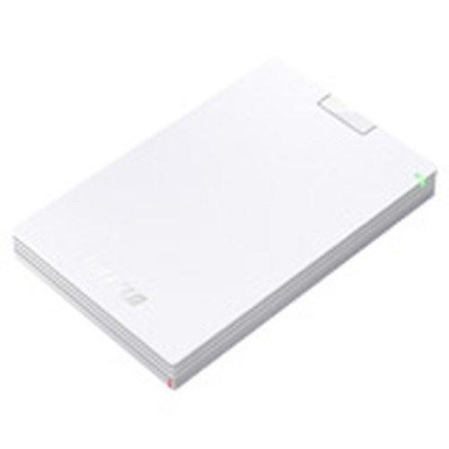 BUFFALO バッファロー HD-PCG2.0U3-GWA USB3.1(Gen.1)対応 ポータブルHDD スタンダードモデル ホワイト 2TB お取り寄せ