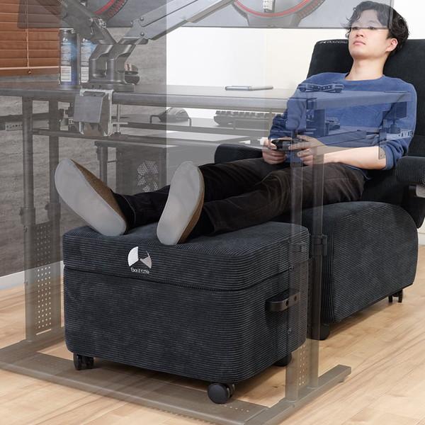 Bauhutte（バウヒュッテ） ストレージオットマン BOT-410-GY グレー