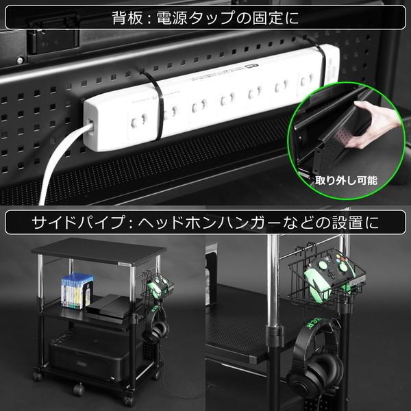 Bauhutte バウヒュッテ 昇降式 プリンター台 BHS-600P-BK 昇降式プリンター台 BHS-600P / 700P | Bauhütte®