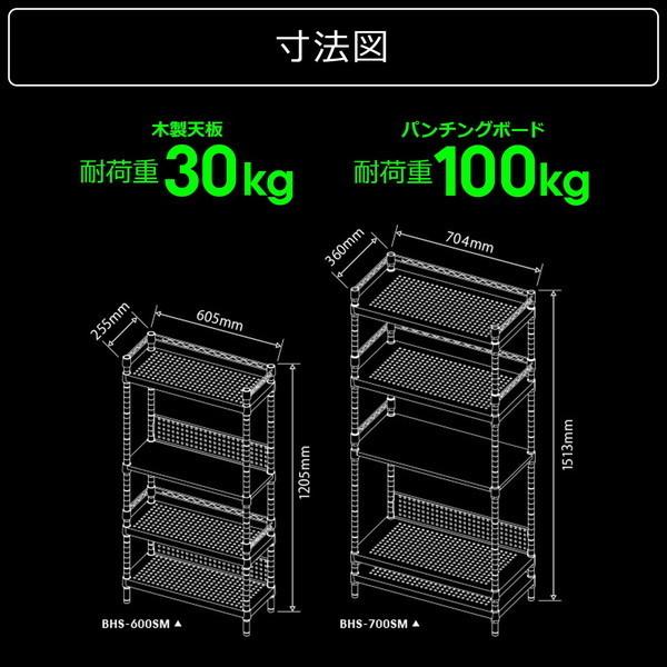 東京オリンピック Bauhutte バウヒュッテ デスクサイドラック BHS-700SM-BK 埃の侵入を軽減 衝撃からパソコンを守ろう 排熱を阻害しにくいパンチング棚板 ブラック -メーカー直送-