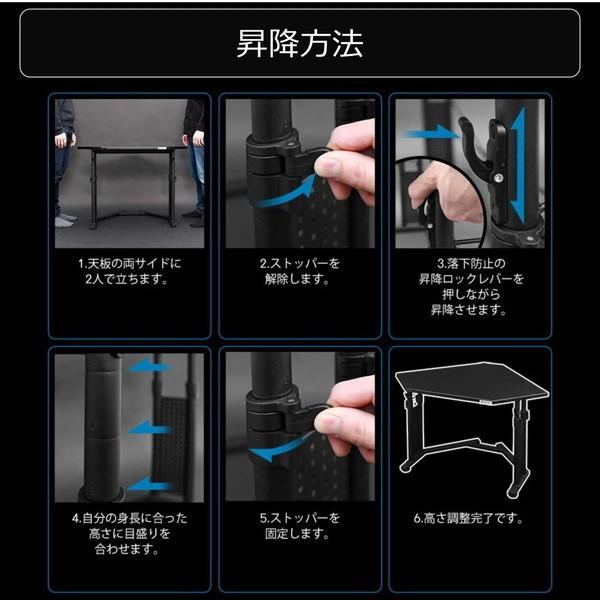 Bauhutte バウヒュッテ カドデスク BHD-700K-BK 部屋のカドに