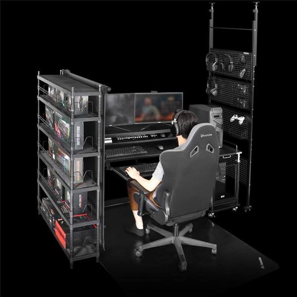 Bauhutte（バウヒュッテ） デバイスベース BDS-1200-BK 収納ラック 4