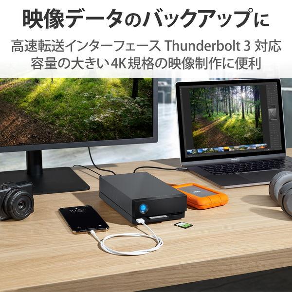 ELECOM エレコム STHS18000800 LaCie 外付け HDD 18TB 1big Dock 【Thunderbolt3 USB-A DisplayPort1.4ポート SDカード】  5年保証 冷却ファン付 -お取り寄せ- | ELECOM | 01