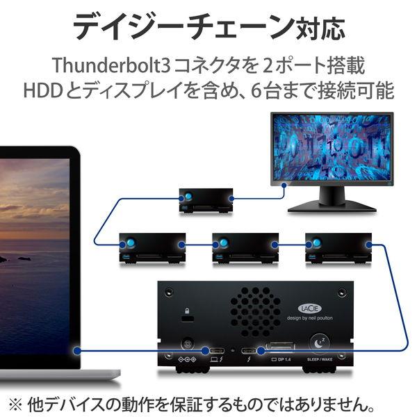 ELECOM エレコム STHS18000800 LaCie 外付け HDD 18TB 1big Dock 【Thunderbolt3 USB-A DisplayPort1.4ポート SDカード】  5年保証 冷却ファン付 -お取り寄せ- | ELECOM | 03