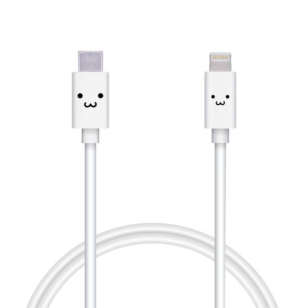 ELECOM エレコム MPA-FCL10WF USB-C(TM) to Lightningケーブル(スタンダード) ホワイトフェイス -お取り寄せ品- | ELECOM