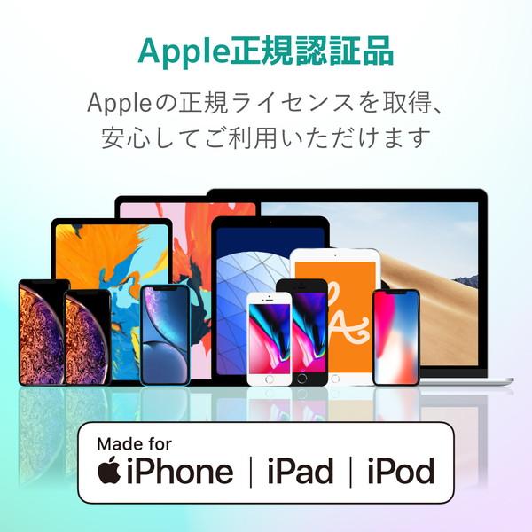 ELECOM エレコム MPA-FCL10WH USB-C(TM) to Lightningケーブル(スタンダード) ホワイト -お取り寄せ品- | ELECOM | 02