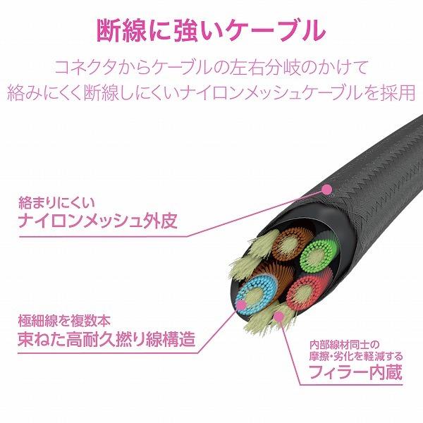 ELECOM エレコム EHP-LFS12CMPN 【キャンセル不可・北海道沖縄離島配送不可】 -お取り寄せ品- | ELECOM | 06