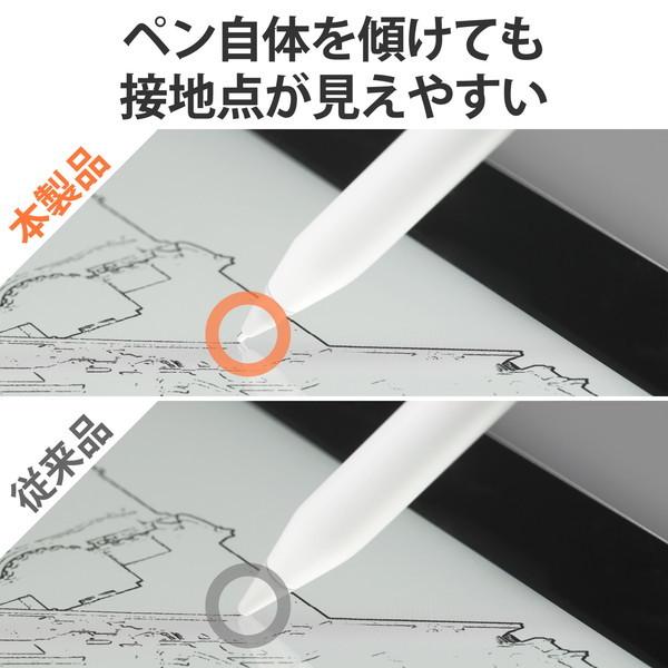 ELECOM エレコム P-TIPAP01 Apple Pencil ペン先 交換 極細 1mm 金属製 2個セット ホワイト -お取り寄せ品- | ELECOM | 04