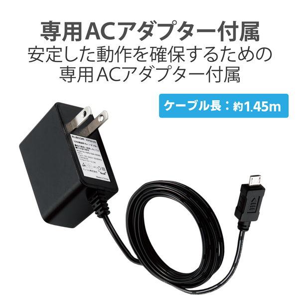 ELECOM エレコム DH-SW4KC41BK HDMI 切替器 USB Type-C×1入力 タイプA×4入力 1出力 4K 60Hz HDMI2.0b ミラーリング リモコン付き -お取り寄せ-｜applied-net｜06