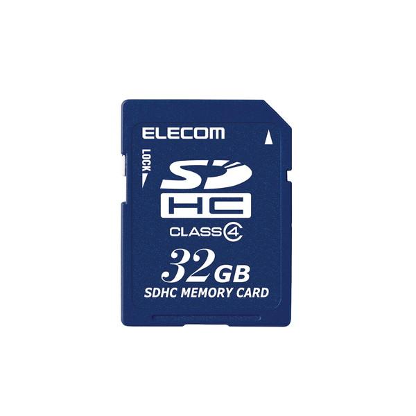 ELECOM エレコム MF-HCSD032GC4A SD カード 32GB Class4 一眼レフ 写真 動画 -お取り寄せ品- | ELECOM | 05
