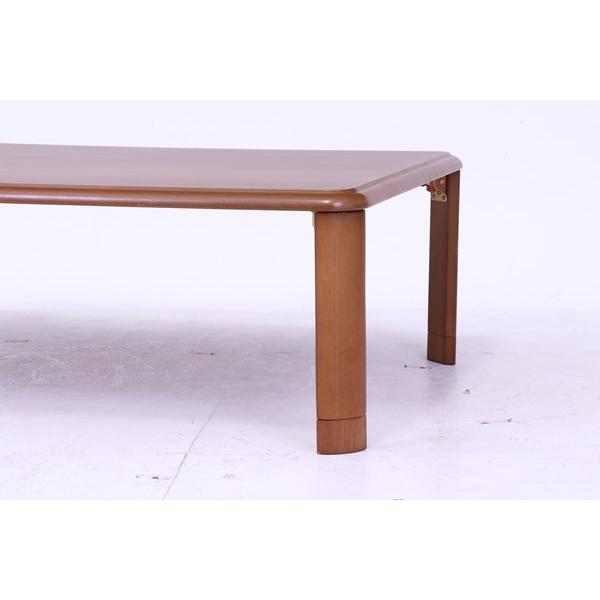 不二貿易 軽量継脚折り畳み座卓　120cm FL12075 木製ローテーブル 不二貿易 軽量継脚折り畳み座卓 120×750cm FL12075 : ヒロセ