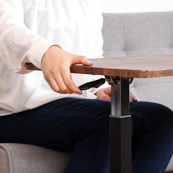 不二貿易 ガス昇降テーブル(隠シキャスター付) ナビア 51661 14656 【代引・日時指定・キャンセル不可・北海道沖縄離島配送不可】-お取リ寄せ- | 不二貿易 | 03